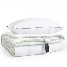 Набор MirSon антиаллергенный №9586 Eco Line Ecosilk зима одеяло 140х205 см + подушка белый (2200010807134)