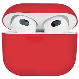 Чехол ArmorStandart Ultrathin SilIcone Case for Apple AirPods 3 Red (ARM60293)