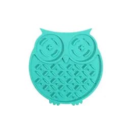 Килимок-годівниця WahoPet licky mat сова силіконовий, зелений - мініатюра 6