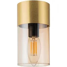 Світильник стельовий Zuma Line Vetro E14 1x40W IP20 золотий