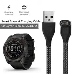 Зарядний пристрій Tamister для смартгодинника Garmin Fenix 5/5S/5X/5X Plus/6/6S/6X Pro/7/7S/7X (USB-Г-подібний вхід) - мініатюра 3