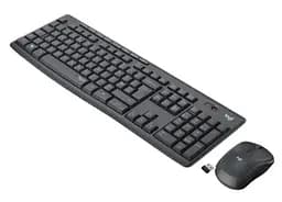 IT набір Logitech MK295 Silent Wireless Combo, US, Graphite (920-009800) (6836269) - мініатюра 5