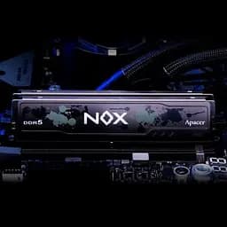 Модуль пам'яті для комп'ютера DDR5 32GB (2x16GB) 6000 MHz NOX Apacer (AH5U32G60C622MBAA-2) - мініатюра 4