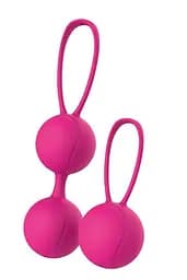 Набор вагинальных шариков Love Balls Duo Ball Set, 2 шт., розовый