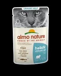 Вологий корм Almo Nature з рибою для профілактики сечокам'яної хвороби у котів (70 гр