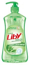 Антибактериальное средство LIBY для мытья посуды, фруктов и овощей, Зелений чай 1,05 л (700589)