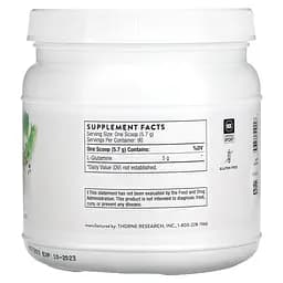 L-глутамін Thorne L-Glutamine Powder, 513 грам - мініатюра 2