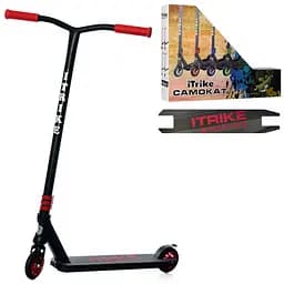 Самокат трюковый iTrike SR 2-068-2-BR двухколесный