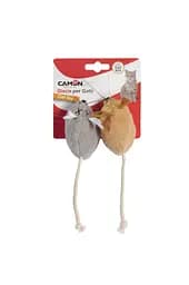 Игрушка для кошек мышка с кошачьей мятой 2шт Camon