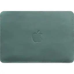 Чохол BlankNote із натуральної шкіри для MacBook 13 дюймів Бірюзовий