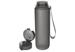 Пляшка для води EasyFit AquaFlow 800 мл (чорна) (EF-7004-BK) - мініатюра 3