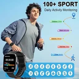 Смарт-годинник Soudorv T70 з Bluetooth дзвінками, 1.91" HD дисплеєм, 110+ спортивними режимами, IP68 - мініатюра 7
