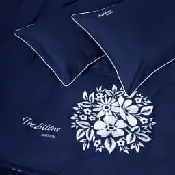 Підковдра MirSon Сатин Elit 4052 Ocean Traditions 200х220 см (2200010537987)