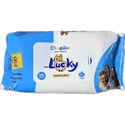 Влажные салфетки LYCKY Семейная 72шт