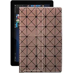 Чохол StatusCASE з екошкіри для планшету Impression ImPad W1102 Коричневий ромб