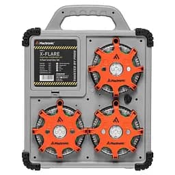 Комплект ліхтарів професійних Mactronic X-Flare (30 Lm) Red/Blue/Amber Recharg 12v/220V Magnetic (PSD0112) - мініатюра 3