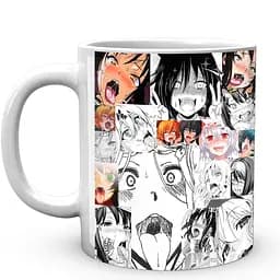 Кружка GeekLand Ahegao Ахегао anime A 02.27 330 мл белая