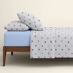 Комплект постільної білизни Cosas Calm love CS5 Двоспальний срібло (CalmLove_El160x30-62Maya_180) - мініатюра 2
