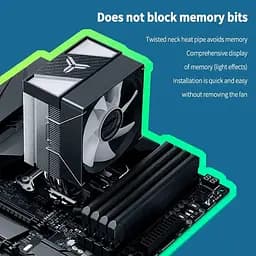 Кулер для процесора Jonsbo CR-1400 V2 ARGB Black (CR-1400 V2 ARGB Black) - мініатюра 7