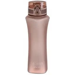 Пляшка для води LaPrida коиричнева матова 600 мл замок на кришці (67-3219)