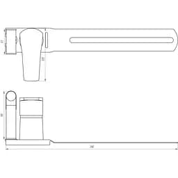 Змішувач для біде Globus Lux Queensland GLQU-0206 (14918) - мініатюра 4