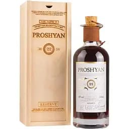 Бренди Proshyan Reserve, 22 yo, 40%, в подарочной упаковке 0,75 л