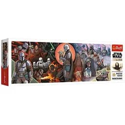 Пазл Trefl Приключения мандалорца Звездные войны 1000 эл. панорама (29052)