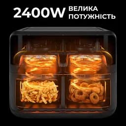 Аерогриль-фритюрниця SOKANY SK-10005 на 10 л сенсорна - мініатюра 6