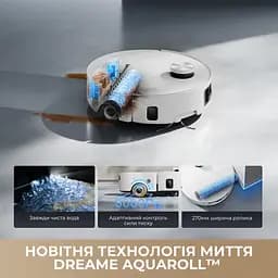 Робот-пилосос миючий Dreame Aqua 10 Roller Black - мініатюра 6