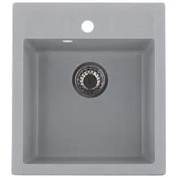 Кухонная мойка Zerix ZS-4651S-09 gray ZX4567, Серый