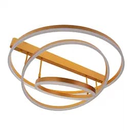 Світлодіодна люстра Brille з золотистим покриттям BL-763C/3 116W G - мініатюра 5