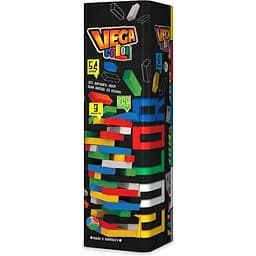 Настільна розвиваюча гра Danko Toys Дженга Vega Color GVC-01U