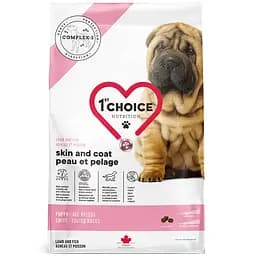 Сухой корм 1st Choice Puppy Skin and Coat Сухой суперпремиум корм для щенков всех пород 11 кг (65672101288)