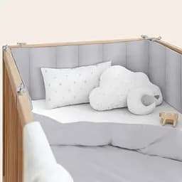 Бортики в дитяче ліжечко Cosas Smoky 30 х 60 см (WeltBed_52Grey_30x60) - мініатюра 2