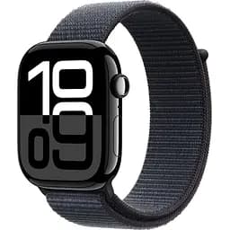 Смарт-часы Apple Watch Series 10 GPS 46mm Jet Black Aluminum Case with Ink Sport Loop (MWWR3) [114980]