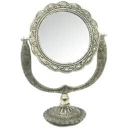 Дзеркало настільне срібло 27.5х21х10.5 см