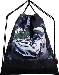 Мішок для змінного взуття для хлопчика чорний DeLune S-155