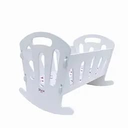 Кроватка для кукол 8001Б белая "МАСЯ" в коробке