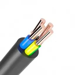 Кабель Одескабель ВВГ 4*25 -0,66 цена за метр бухта 100 м. черный