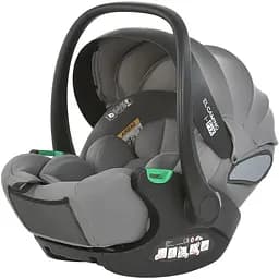 Автокрісло дитяче El Camino ME 1110 Simply Gray, зажим ременя, i-SIZE R129, від 112° до 155°, сіре