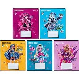 Набор тетрадей Kite Monster High А5 в линейку 12 листов 25 шт. (MH24-234)