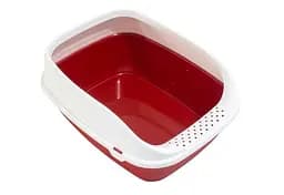 Туалет для кошек с рамкой MPS BETA PLUS MINI RED 43 x 31 x 16 см