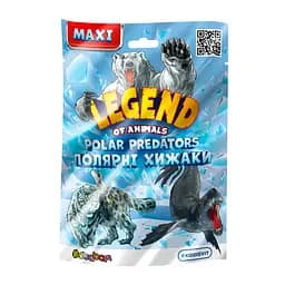 Стретч-іграшка #sbabam Legend of animals Максі Полярні хижаки в  дисплеї 12 шт. (102/CN22-CDU) - мініатюра 3