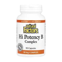 Hi Potency B Complex 50mg - 90 caps