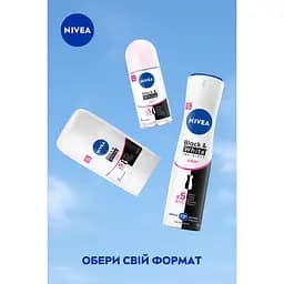 Антиперспірант NIVEA Clear Чорне та Біле: Невидимий стік 50 мл (42438991) - мініатюра 6