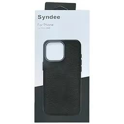 Чохол Syndee with MagSafe для Apple iPhone 13 Pro Max (6.7) Black / Black - мініатюра 2