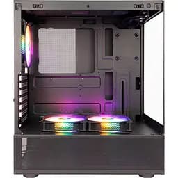 Корпус 1stPlayer Mi7-A-BK-2F7R-1F7 Black [134422] - мініатюра 2