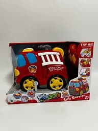 Машинка на радіокеруванні Kiddy Go "Пожежна допомога" зі світлом та звуком  - мініатюра 2