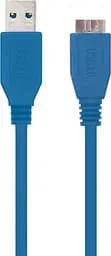 Кабель Ritar Micro Usb 3.0 для жорстких дисків зовнішніх здвоєний широкий 1 метр - мініатюра 5