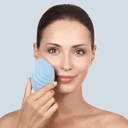 Щітка для обличчя Geske Sonic Facial Brush 5 в 1 електронна звукова аквамарин - мініатюра 6